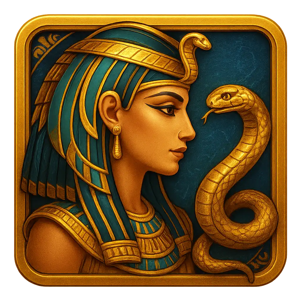 Screenshot of the slot The Asp of Cleopatra